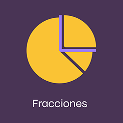 Herramienta de fracciones de Pikado: pizzas y tabletas de chocolate para visualizar fracciones